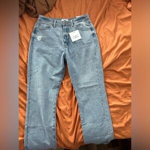 NWT Just Black Denim Super High Rise Girlfriend Jeans